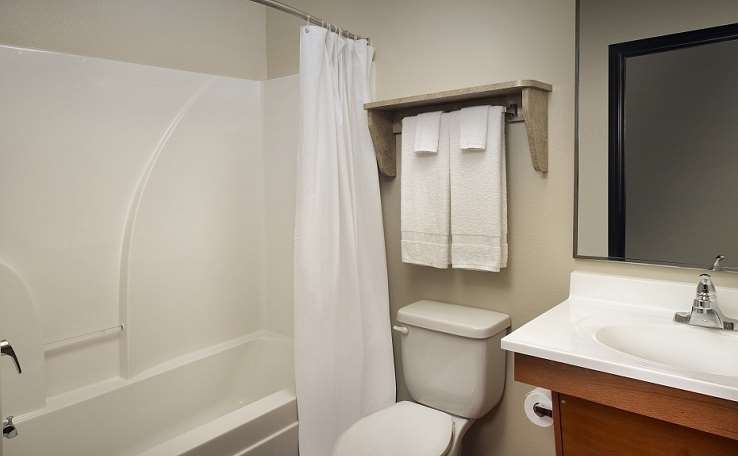 Woodspring Suites Chicago Darien Rum bild