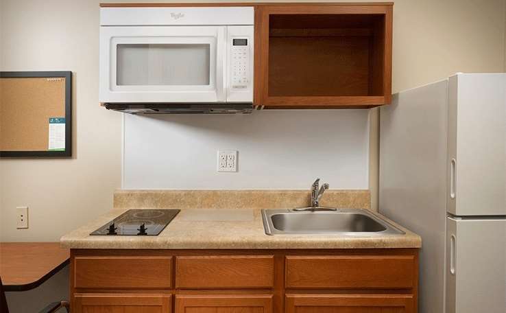Woodspring Suites Chicago Darien Rum bild